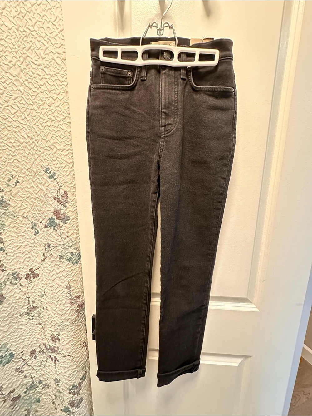 Madewell Perfect Vintage High-Rise Black Jeans